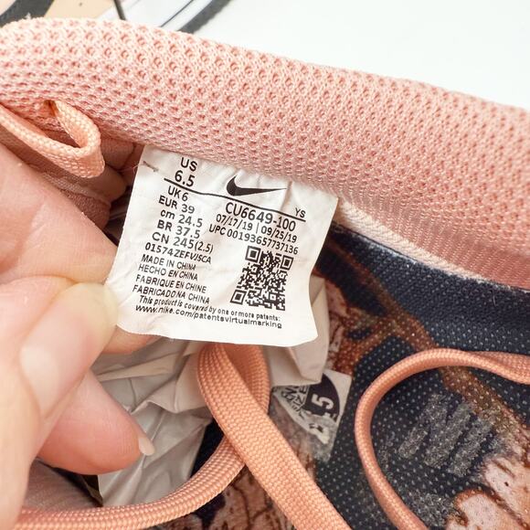 Nike Air Force 1 Low Peach Pack Pink Quartz Men's 6.5 Women's 8 - Picture 10 of 12